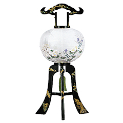 本金千年松蒔絵 華翠 11号 絹二重(電気コード式)