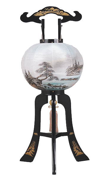 本金山水盛上蒔絵 飛翔 11号W 絹二重(電気コード式)