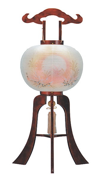 飛騨本春慶塗　陽洛　11号W　絹二重（電気コード式）
