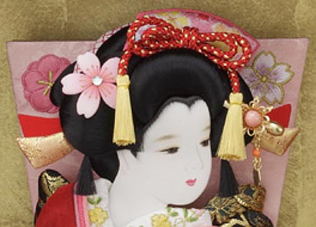 本竹額飾り　宴