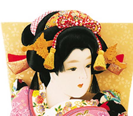 縮緬押絵板　しおり　汐汲