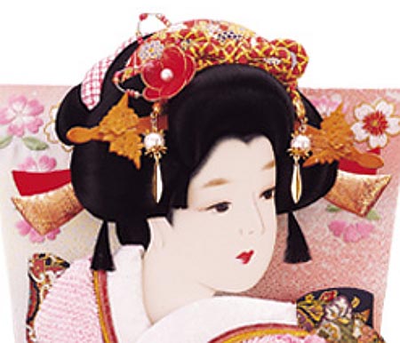 正絹絞り押絵板　極上はるな　汐汲