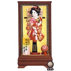 春彩　金彩振袖　花梨塗ケース・オルゴール