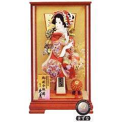 京香 本金金襴振袖 朱塗ケース