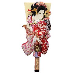 縮緬押絵板　しおり　汐汲