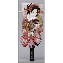 友禅正絹／縮緬友禅押絵板　あやか　浅妻
