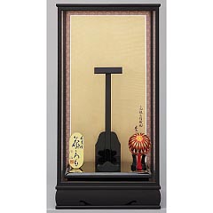 羽子板: 本黒檀花ごろも