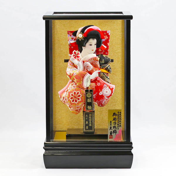 店舗良い 初正月 羽子板 久月 オルゴール付き 祇園 浅妻 15号 正月