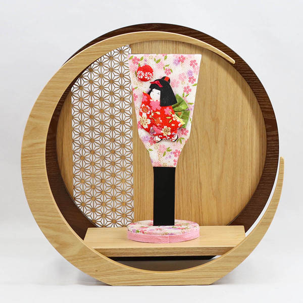 伝統的 羽子板 飾り羽子板　23号70センチ　台　羽根５個付き 伝統的 羽子板 飾り羽子板 23号70センチ 台 羽根5個付き 伝統的