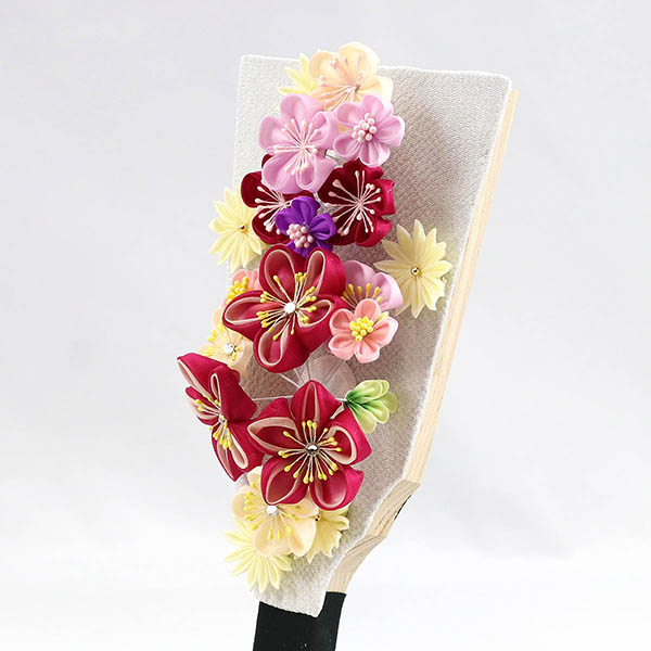 羽子板 守田 つまみ細工 羽子板 ホワイト 壁掛け 額飾り パールピンク塗り アクリルケース スタンドセット 詳細画像 守田 羽子板 つまみ細工 羽子板 ホワイト 壁掛け 額飾り パールピンク塗り アクリルケース スタンドセット 詳細画像