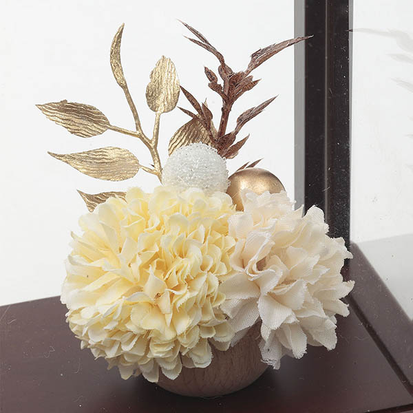 久月　 羽子板　美月 振袖 壁掛け 額飾り オーク塗り アクリルケース飾り　詳細画像