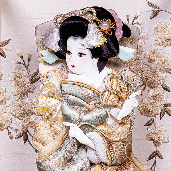 平安豊久　 羽子板　舞 アクリルケース飾り　詳細画像
