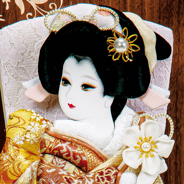 羽子板 平安豊久 琴葉 木目 アクリルケース飾り 詳細画像 平安豊久 羽子板 琴葉 木目 アクリルケース飾り 詳細画像