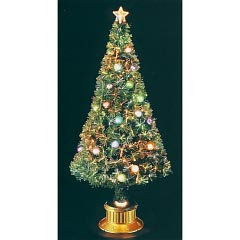 クリスマス: NEWファイバーツリー(スケルトンボール付) 180cm　【WG-7687】
