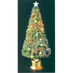 クリスマス: NEWファイバーツリー(スケルトンボール付) 150cm