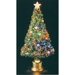 クリスマス: NEWファイバーツリー(スケルトンボール付) 120cm