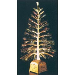 クリスマス: トゥインクルファイバーツリー 120cm