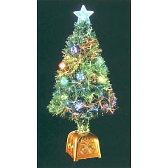 クリスマス: NEWファイバーツリー(スケルトンボール付) 90cm
