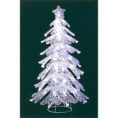 クリスマス: LEDブリリアントツリー(ホワイト)