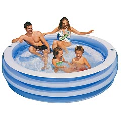 プール・ビーチ用品: スイムセンターブルーラウンドプール (57481)