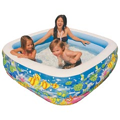 プール・ビーチ用品: クリアビューアクアリウムプール (57471)