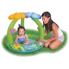 プール・ビーチ用品: ジャングルフラワービープール (57419)