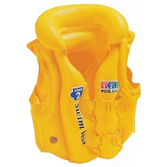 プール・ビーチ用品: プールスクールデラックススイムベスト (58660)