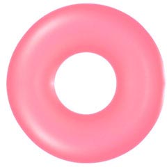 プール・ビーチ用品: ネオンフロストチューブ　ピンク
