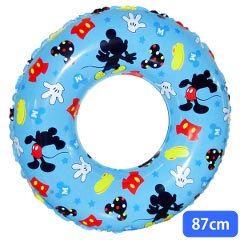 プール・ビーチ用品: ディズニー ミッキーマウス ヒモ付き 浮き輪
