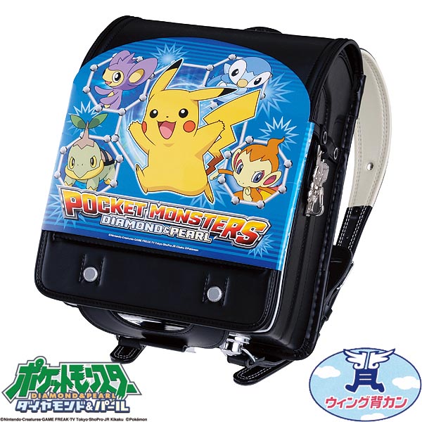 ウイング背カン　ポケットモンスター　カラー：ブラック(黒)／エアロタフガード 