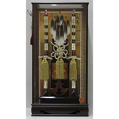 破魔弓: 黒檀柄箙飾り