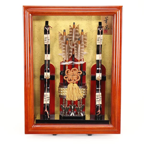 壁掛け 額飾り 雅 ガラスケース飾り スタンド付き