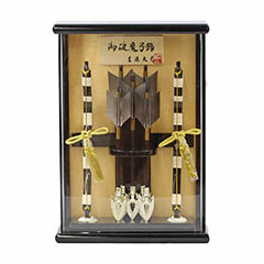 破魔弓: 壁掛け 額飾り アクリルケース飾り