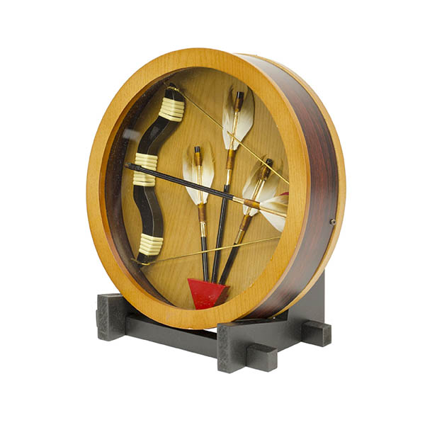 破魔弓 フジキ 壁掛け 額飾り 神武 円形アクリルケース飾り スタンド付き 詳細画像 フジキ 破魔弓 壁掛け 額飾り 神武 円形アクリルケース飾り スタンド付き 詳細画像