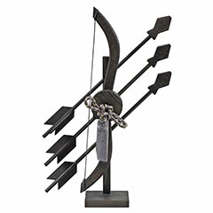 破魔弓: 剣聖 黒 木製 破魔弓