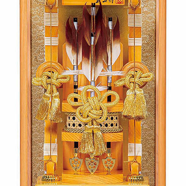 破魔弓 平安豊久 勇 ゆう 木目 天竜檜 ガラスケース飾り 詳細画像 平安豊久 破魔弓 勇 ゆう 木目 天竜檜 ガラスケース飾り 詳細画像