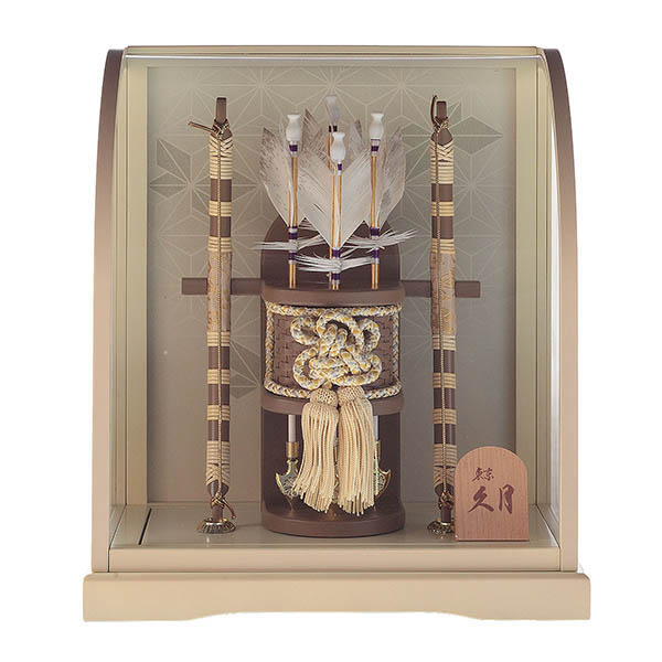 天賦 本籐 アイボリー モカ暈 アクリルケース飾り