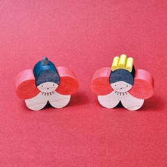 梅の花 立ちびな