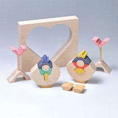 ハートびな (小)