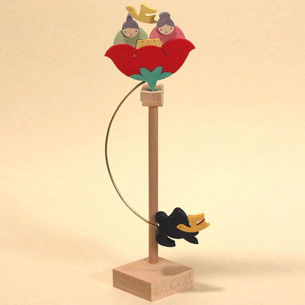 椿びなと燕の親子