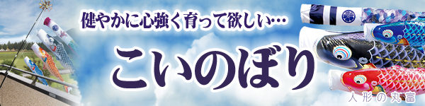 2024年こいのぼり特集 | 雛人形の丸富