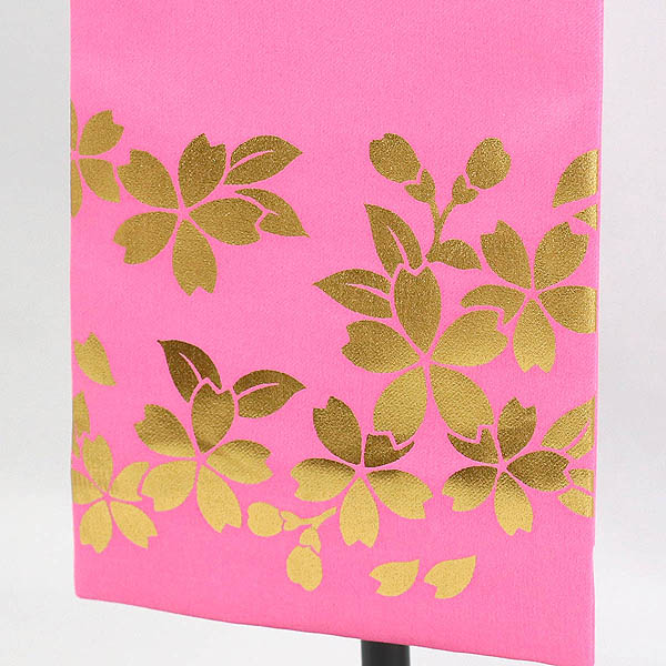 金箔桜 ピンク (小) 台付き ※名前・生年月日はプリント